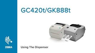 Label Dispensing with Your GC420t/GK888t Printer | Zebra