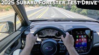 2025 Subaru Forester Premium POV Test Drive