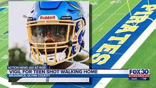 Vigil for teen shot walking home | Action News Jax