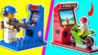 LEGO Tutorial: Building Arcade Game Machines | FUNZ Bricks