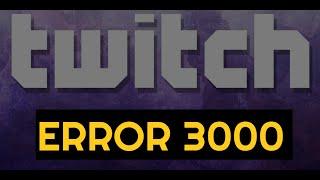Twitch Error 3000 FIXED: Media Resource Decoding Error (Chrome Stuck 2022)