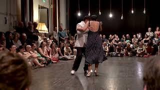 Corina Herrera y Octavio Fernandez  - Milonga Si - tango club - Bologna  giungo '24