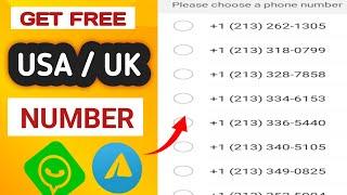 How to get free USA / UK number with Dingtone for Whatsapp verification-2024/Best App