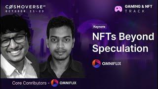 NFTs Beyond Speculation - OmniFlix Keynote at Cosmoverse 2024 | OmniFlix Network | Cosmoverse