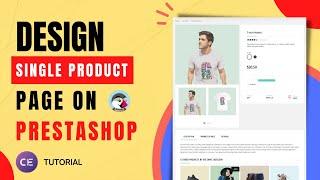 Build Single Product Page on PrestaShop with  Product Layout Builder | Crazy Elements Tutorial