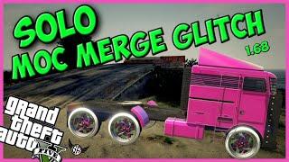 How to Get Modded MOC with F1 Benny's Wheels SOLO in GTA 5 Online MOC MERGE GLITCH