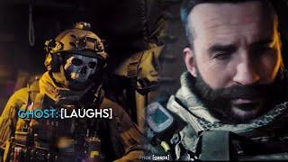 Ghost roasts Cpt. Price and laughs || Call of Duty: Modern Warfare III (2023)