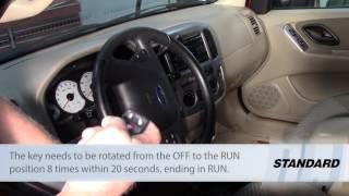 Keyless Entry Transmitter Programming - Ford Escape 3.0L