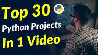 Top 30 Python Projects in 1 Video (IN HINDI) | Python Project | By CodeWithShani