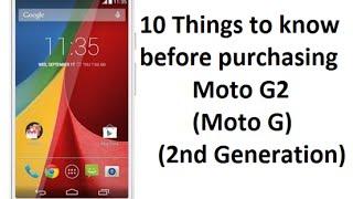 10 Things You should know about Motorola Moto G2 (Moto G 2nd Generation) !!