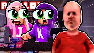 We worked as Cashiers at Midnight! | Roblox