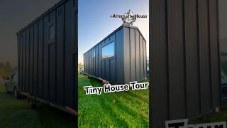 Transforming Tiny House on Wheels! See Our Single-Level DIY Build with Full Kitchen & Hidden Bed!