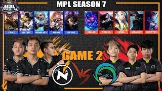 SEGWAY LORDS! NXP vs OMEGA GAME 2 | MPL S7 W5 D3