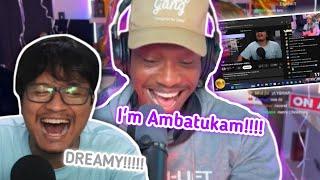 Momen Mas Amba Mampir Ke Streaming Nya Om Ray | [ Mas Amba Dreamy ] @theonlydreamy