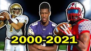 WHAT HAPPENED TO EVERY #1 QB RECRUIT FROM 2000-2021?