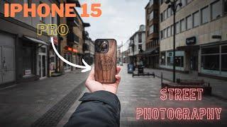 Iphone 15 PRO for STREET photography - is it worth it!