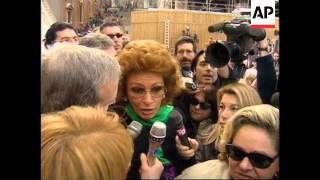 ITALY: ROME: FUNERAL OF ACTOR MARCELLO MASTROIANNI