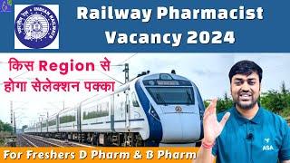 Railway Pharmacist Vacancy 2024 | RRB Pharmacist Recruitment 2024 | Best Book For RRB Pharmacist