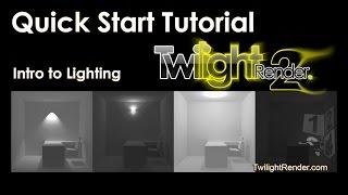 Twilight Render Tutorial Intro To Lighting