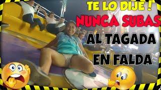 FUISTE ADVERTIDA! JAMAS SUBAS AL TAGADA CON FALDA! O ENSEÑARAS EL MUNDO OSCURO Parte 13