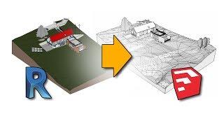 Revit to SketchUp workflow (in less than 4 minutes)