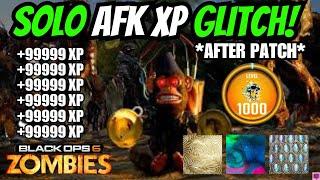 *NEW* SOLO AFK UNLIMITED XP GLITCH BO6! NEW UNLOCK EVERYTHING GLITCH (DO ASAP!) BO6 ZOMBIES GLITCH