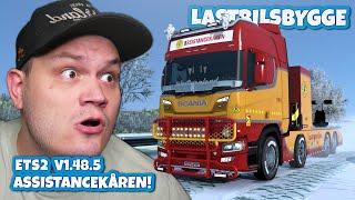 BYGGER EN ASSISTANCEKÅREN BIL! | Euro Truck Simulator 2 | Lastbilsbygge
