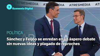 Debate entre Sánchez y Feijóo: resumen de los mejores momentos del cara a cara