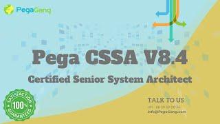 Pega CSSA 8.4 Training | Step by Step Tutorials | Certification - PegaGang