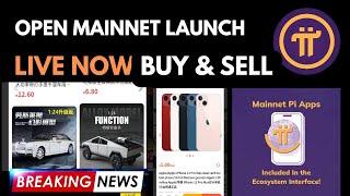 PI NETWORK MAINNET LAUNCH GOAL LIVE NOW BUY AND SELL NOW