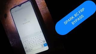 Tecno Spark 8C Android 11 frp bypass 100 % Working method 2023 google account bypass