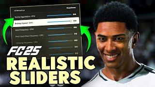 HOW TO MAKE FC 25 REALISTIC | The BEST FC 25 Sliders!