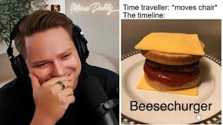 IF I LAUGH I EAT BEESECHURGER