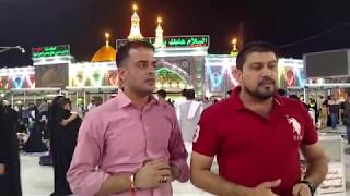 mola mera v ghar howay live Ali tafseer zaidi & Mesum ali in karbala 2017