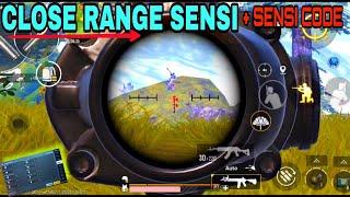 New close range 3rd person no scope sensitivity gyroscope | Pubg mobile