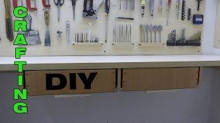 DIY. Обустройство мастерской №5. Простые ящики из хлама. Workshop upgrade. Scrap wood boxes