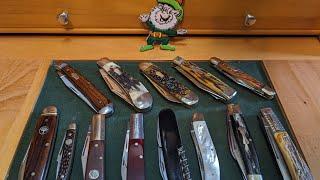 My knife collection 2023, Schatt&Morgan and German made knives.