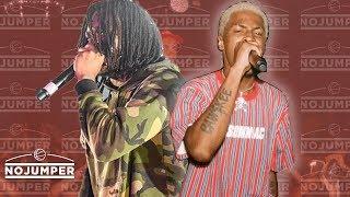 Comethazine and Young Nudy go crazy at the No Jumper Monthly Show!