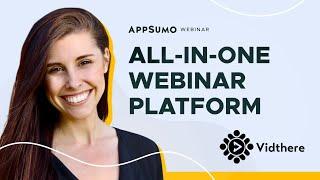 All-in-one meeting platform with a full suite of tools for live and evergreen webinars with Vidthere