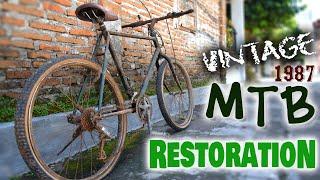 Vintage Mountain Bike Restoration | Hunter Focus 1987 |