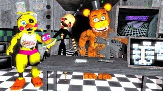 ЖИВЫЕ АНИМАТРОНИКИ в ПИЦЦЕРИИ ФНАФ 2 || Garry's Mod FNAF RP