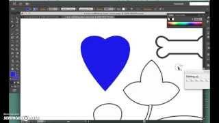 # 5 Pen tool in Adobe illustrator: tracing a heart