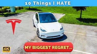 Top 10 Things I HATE About My TESLA Model Y