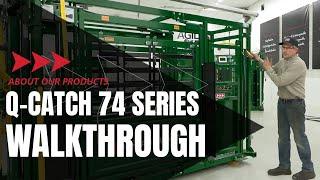 Q-Catch 74 Series Cattle Squeeze Chute | Walkthrough | Arrowquip