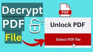 How To Remove Password From Pdf File With 1 Click
