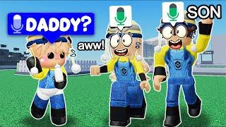 Matching AVATARS As a BABY In Roblox VOICE CHAT 7!