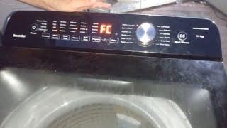 FC error Haier inverter washing machine#haier