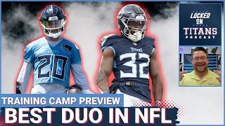 Tennessee Titans Tyjae Spears, Tony Pollard BEST RB DUO, Bubble Veterans & Rookie Longshots