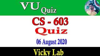 VU CS603 SOFTWARE ARCHITECTURE AND DESIGN | QUIZ SOLUTION SPRING 2020 ||vickylab