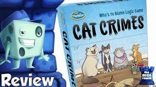 Cat Crimes Review - with Tom Vasel